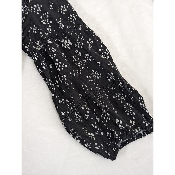 Adrienne Vittadini Top large Comfort Blousy Ladder Tape Insert Bust 43"CB 22.5" - Picture 2 of 10